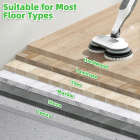 Nicemiya floor cleaning results for a refreshed shine.