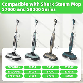 Nicemiya mop attachment shows a secure, non-slip connection during scrubbing.