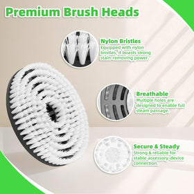 Nicemiya textured scrub pads lifting dirt and moisture for quick tidy-ups.