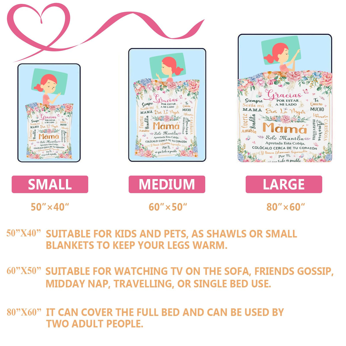 Nicetous ready-to-gift blanket with gift-ready packaging