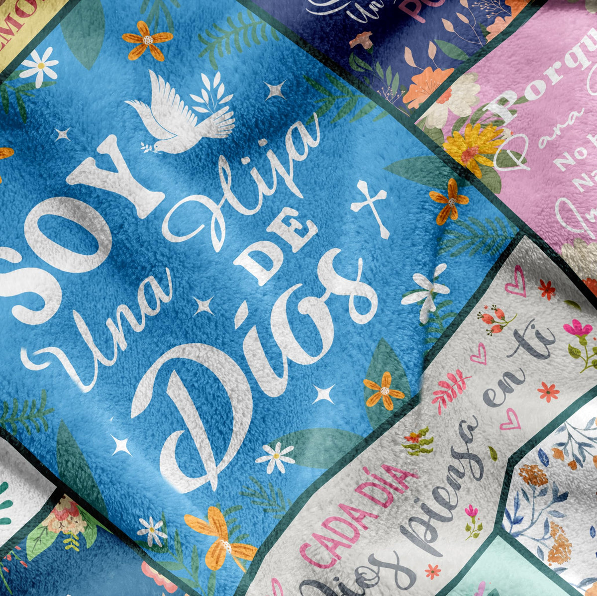 Nicetous Spanish Bible blanket gift-ready packaging for thoughtful gifts