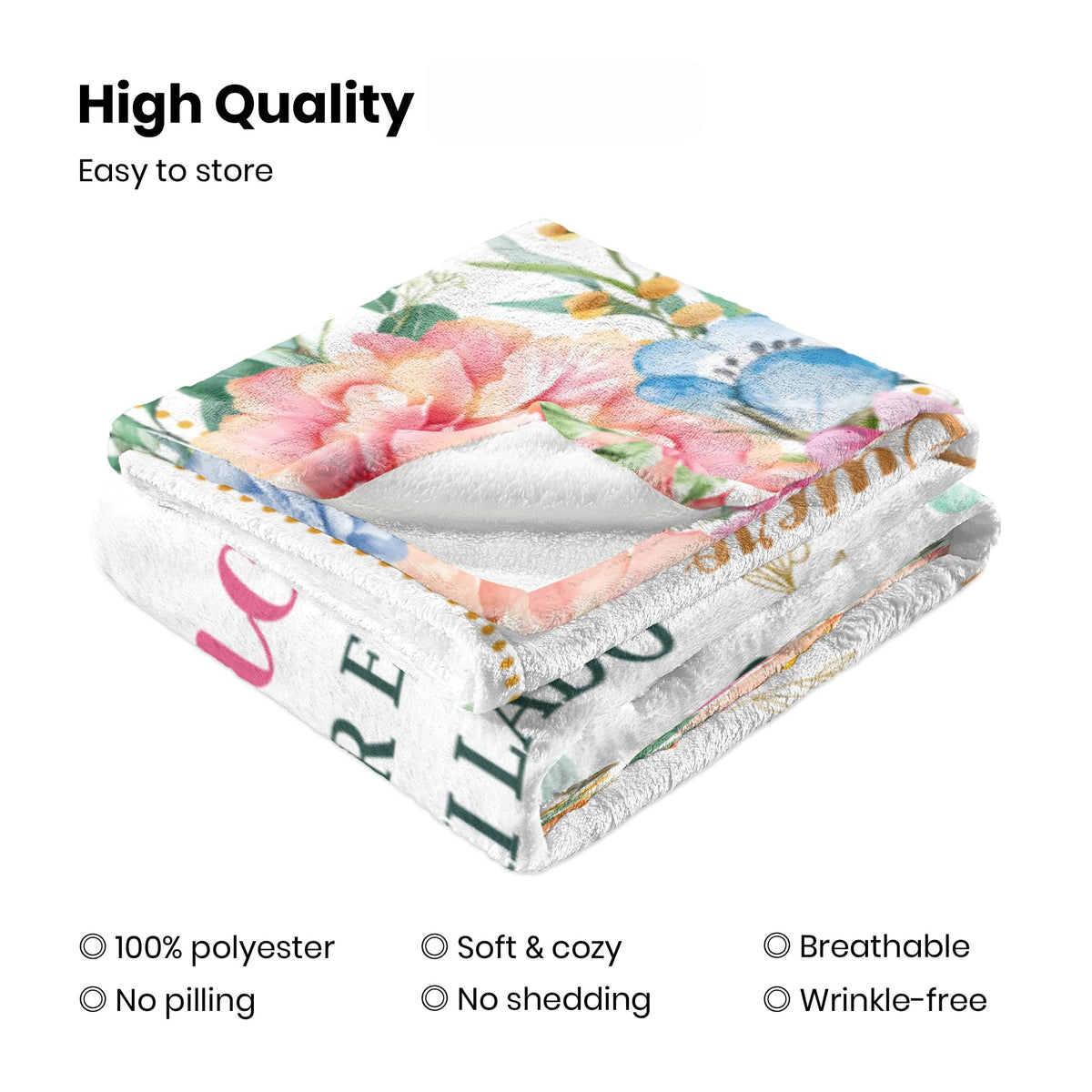 Nicetous high-quality stitching ensuring lasting color and softness