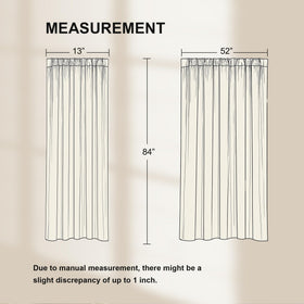 NICETOWN 2-panel set packaging and ready-to-hang design.
