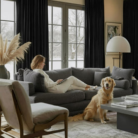 NICETOWN blackout velvet curtains ideal for home theater setups