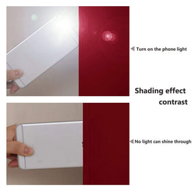 NICETOWN Burgundy blackout curtains with easy-snap grommets for quick rod setup