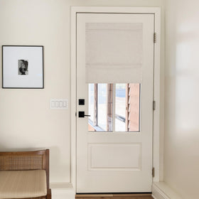 NICETOWN cordless magnetic lift close-up shows quiet, effortless operation.