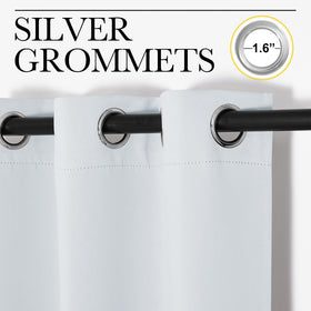 NICETOWN platinum-greyish-white color swatches highlighting texture and tone