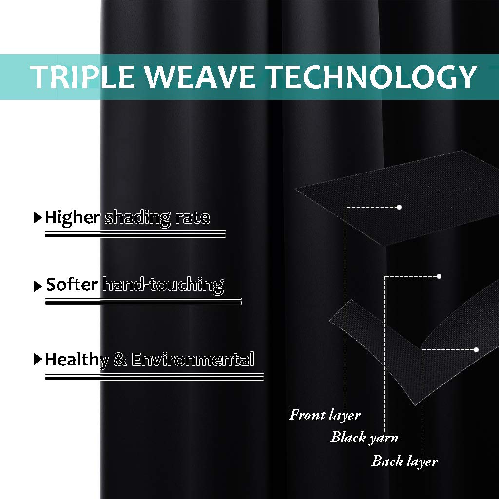 NICETOWN triple weave construction balancing indoor temperature