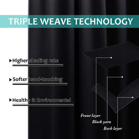 NICETOWN triple weave construction balancing indoor temperature