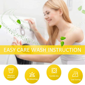 NICETOWN easy-care folds, quick ironing or steaming when needed.