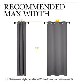 NICETOWN energy-saving drapes help protect furnishings from sun damage.
