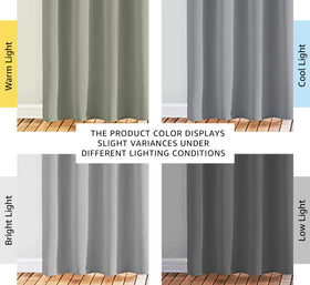 NICETOWN fabric close-up showing soft texture for elegant draping and privacy