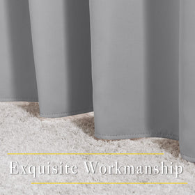 NICETOWN wrinkle-free fabric resists creases for easy maintenance