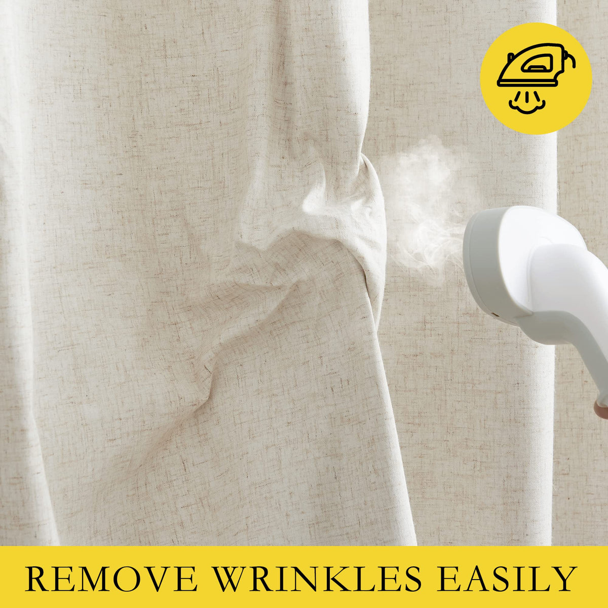 NICETOWN care guide advises gentle wash or dry cleaning.
