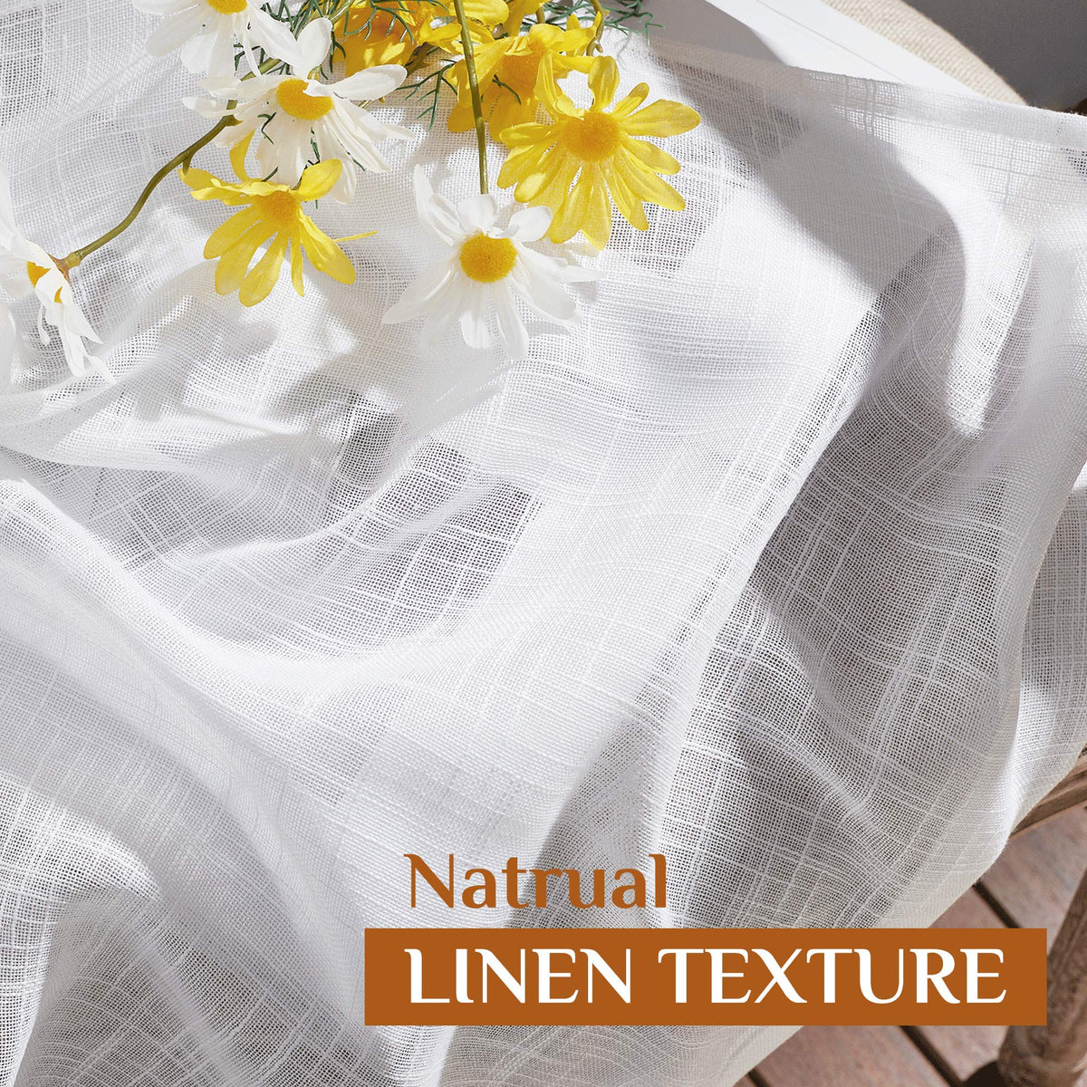 NICETOWN curtains are machine-washable for easy care and refresh.