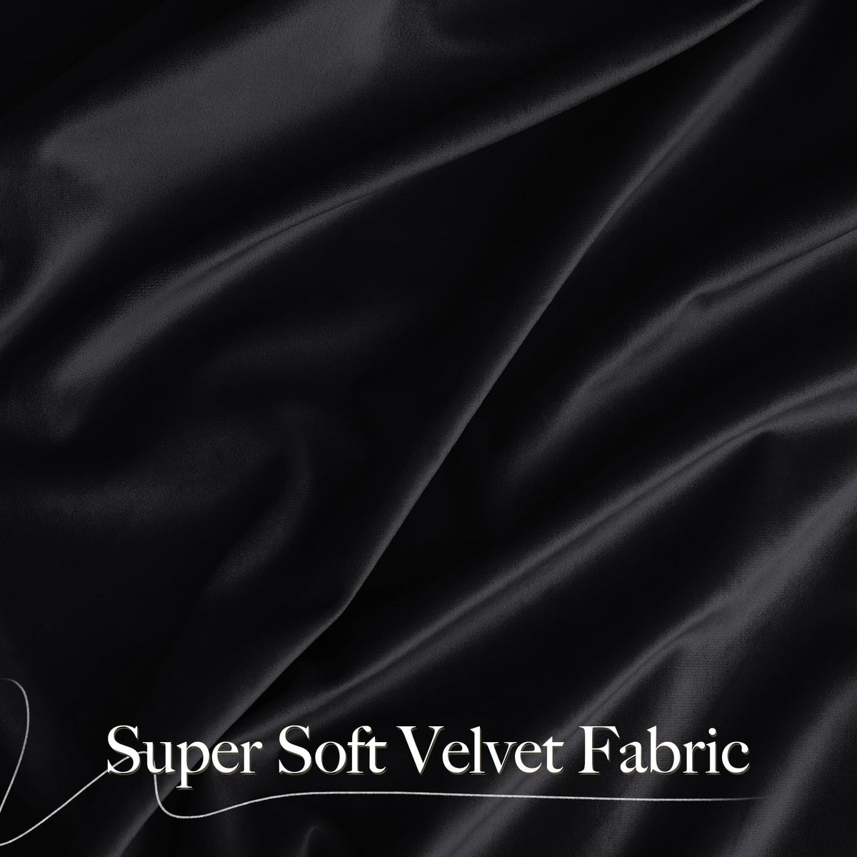 NICETOWN machine-washable velvet curtains for easy care and longevity