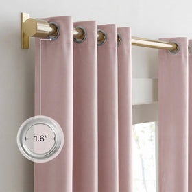 Nicetown noise-reducing curtains help soften external sounds
