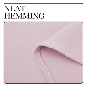 NICETOWN nursery baby-pink curtains provide UV protection for furniture and fabrics.
