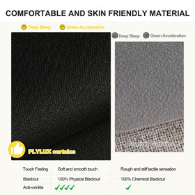 NICETOWN OEKO-TEX certified fabric ensures safe, low-emission materials.