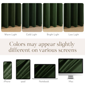 NICETOWN luxury velvet fabric brings a premium look and durability