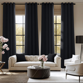 NICETOWN close-up shows dense fabric for effective light blocking.
