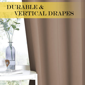 NICETOWN thermal insulation view, helps maintain temperature and protect furnishings.