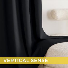 NICETOWN triple-weave curtains offer thermal insulation and potential energy savings.