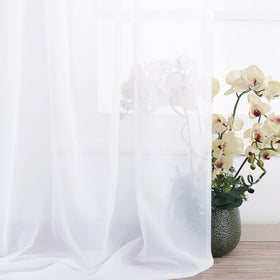 NICETOWN wedding decor with a sheer scarf creates an elegant backdrop