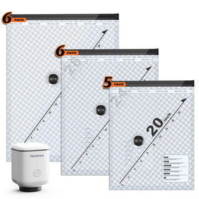 Nicetree 17-pack vacuum bags with clear window for quick content identification.