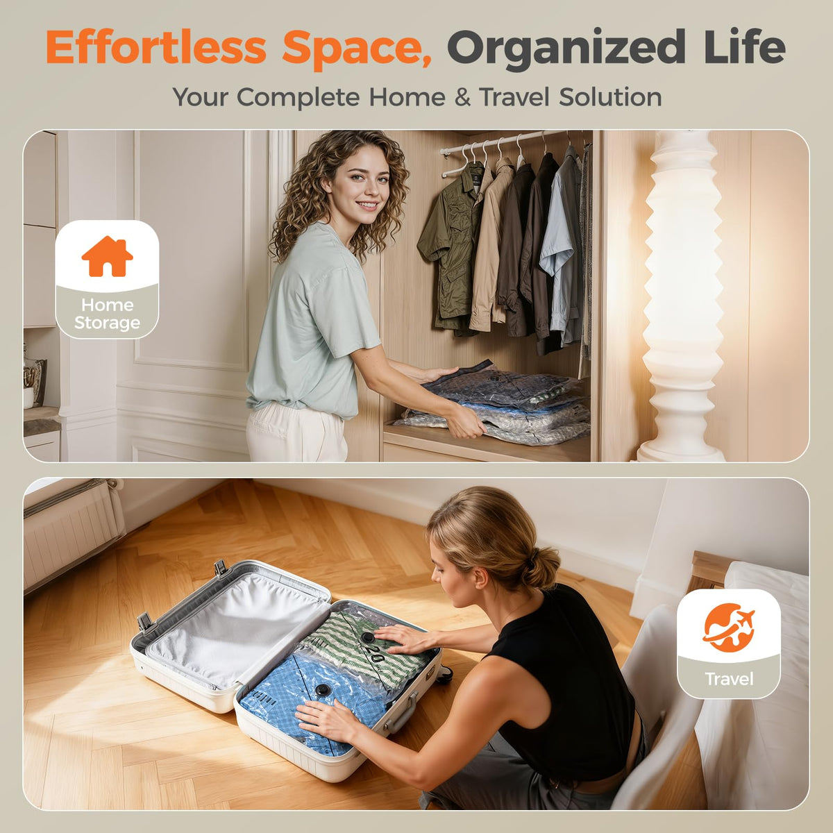 Nicetree see-through window keeps contents visible during packing