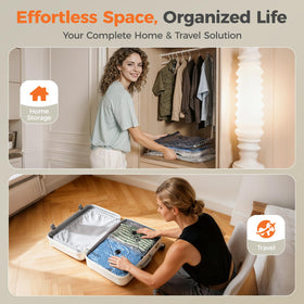 Nicetree see-through window keeps contents visible during packing