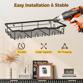 Nicetree space-saving wall mount frees floor space in any room.