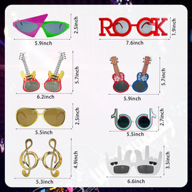 NICOWARM inflatable rock guitar ideal as a party prop and decor