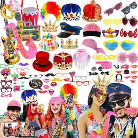 NICOWARM photo booth hats add vibrant fun for weddings and parties