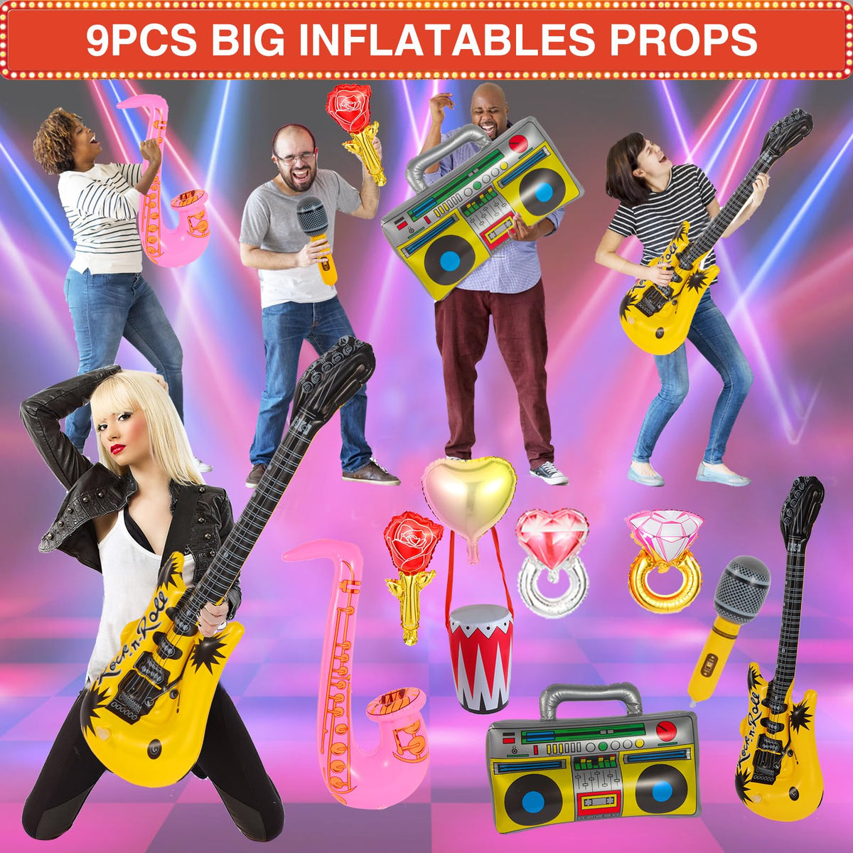 NICOWARM prop signs guide fun poses for guests