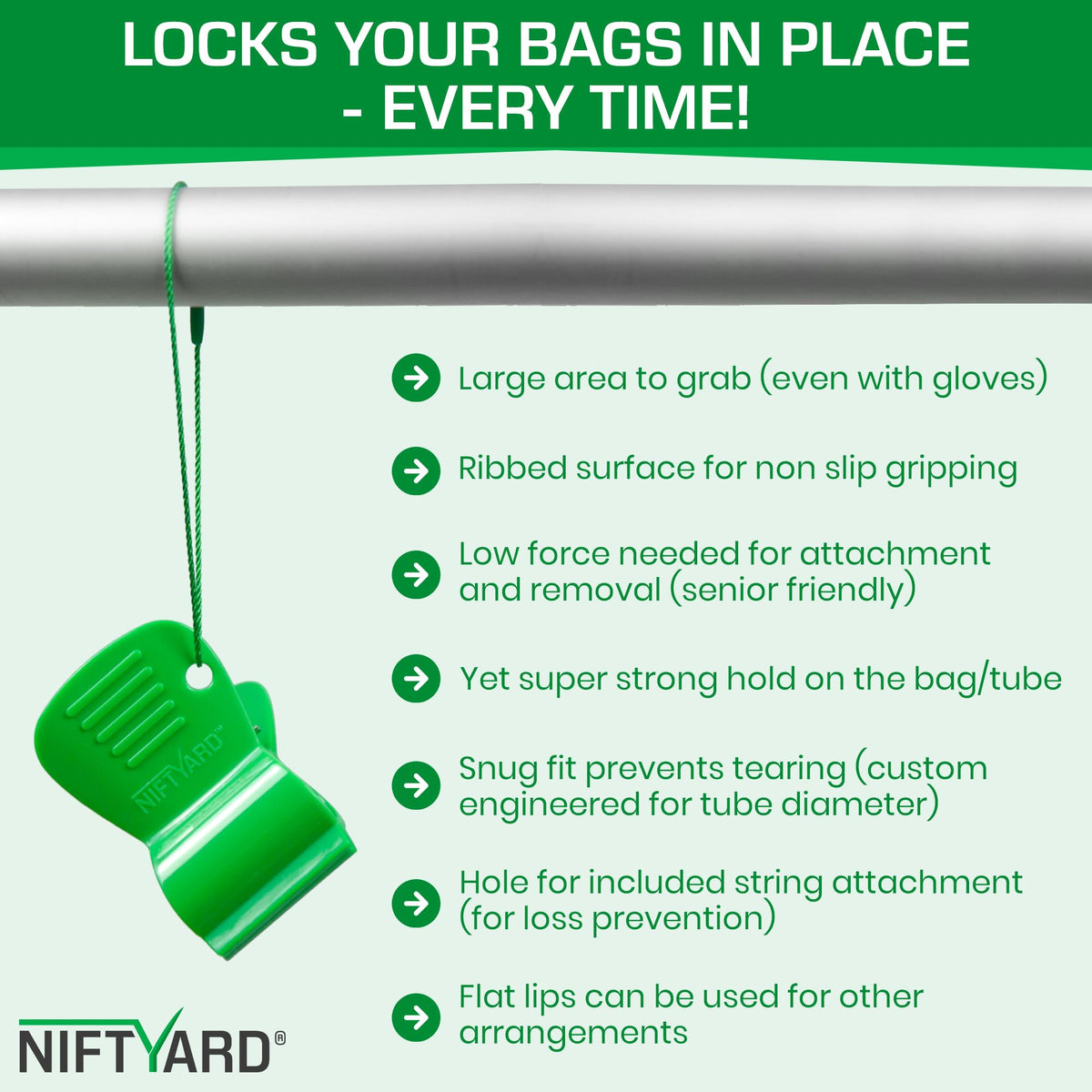 NiftYard handles slopes with adjustable legs for stability.
