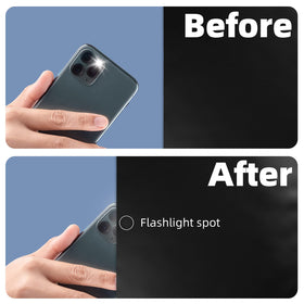 Nighton adhesive removal leaves no marks or residues.