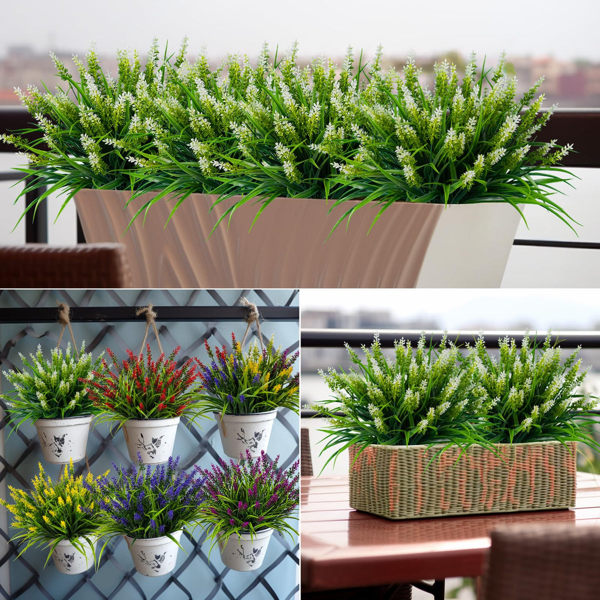 Nigirior flowers for window box decor with year-round color.
