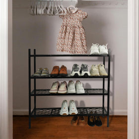 Nijoam extended length up to forty-five point six inches for larger footwear.