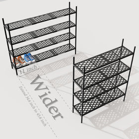 Nijoam rust-resistant metal tubing delivers durable daily use.