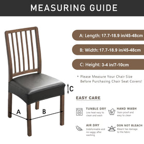 NILUOH chair protector on a coffee chair, kid-friendly spills protection.