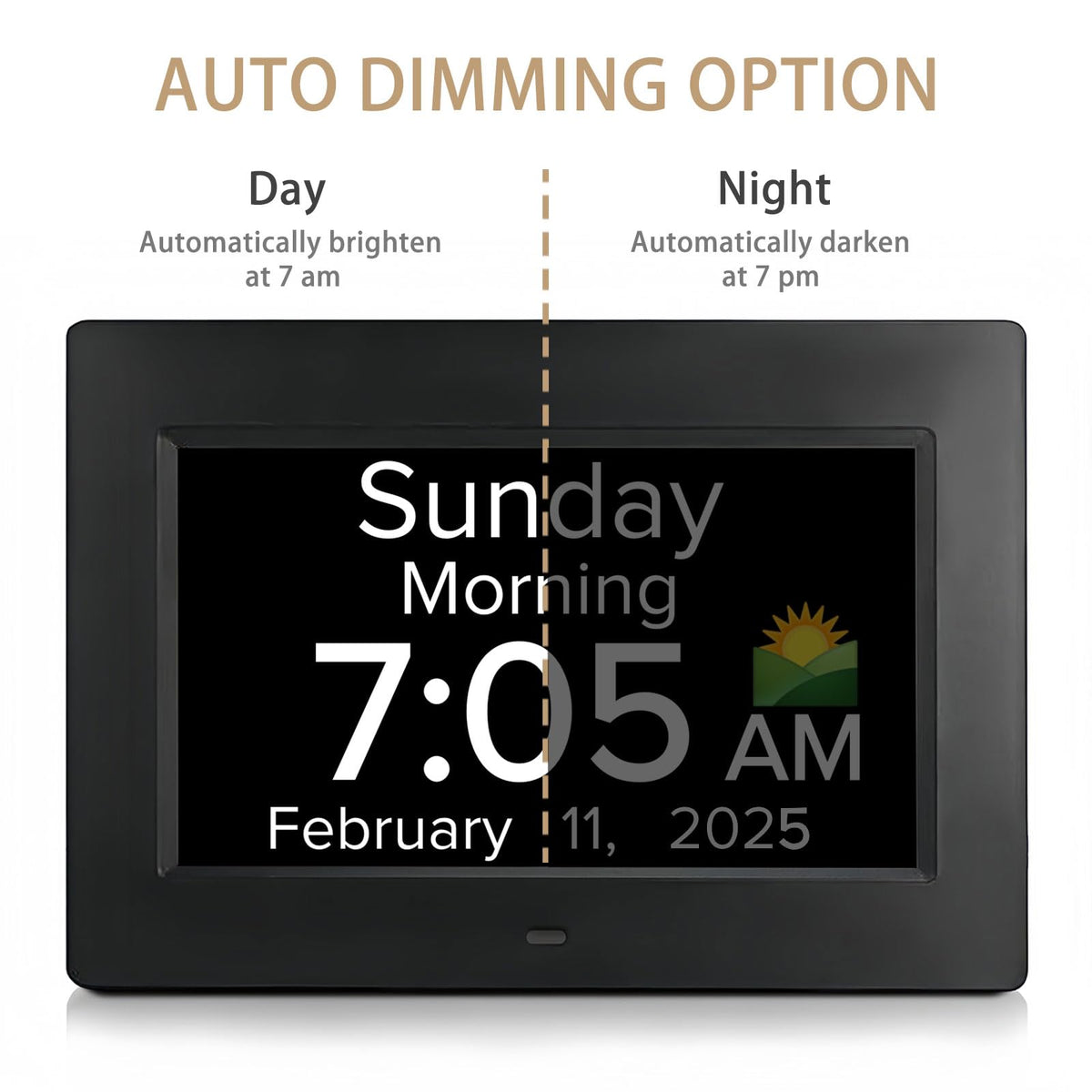 Nimukol digital alarm clock multiple alarms helps manage daily routines and reminders.