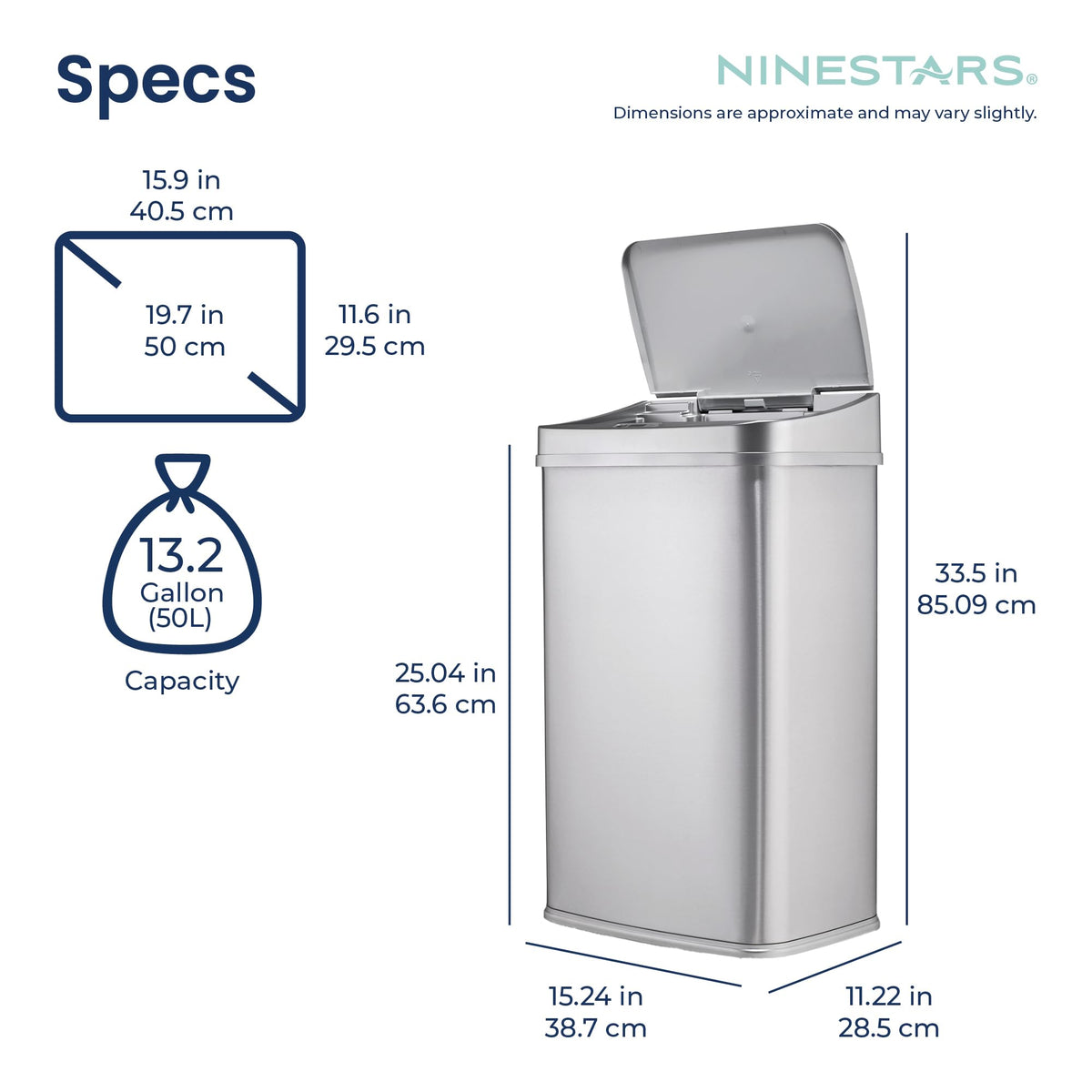 Ninestars battery-powered sensor system delivers reliable hands-free operation.