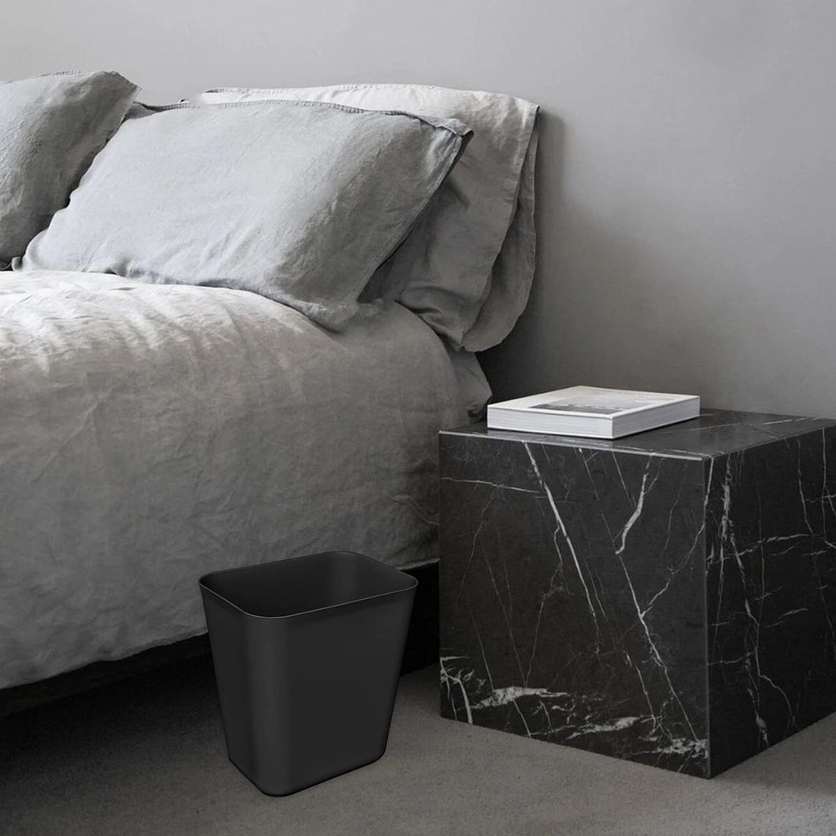 Nipogear versatile wastebasket ideal for conference rooms.