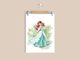 Nistio Jasmine art adds regal flair to a princess space.