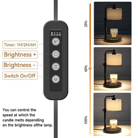 NITOWOLF adjustable-height design fits jar candles of different sizes.
