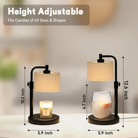NITOWOLF candle warmer lamp with timer for easy scheduling.