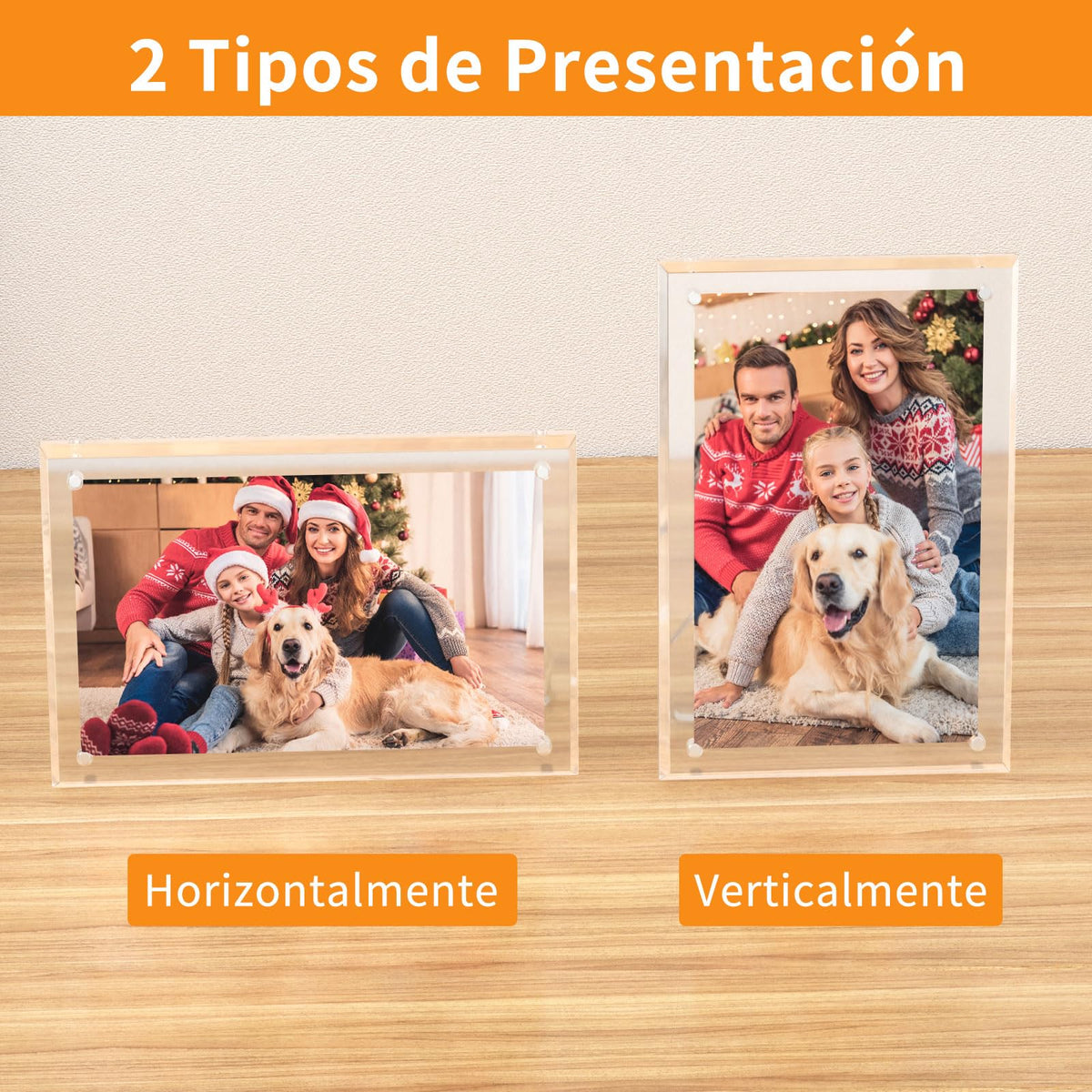 Two-pack frame with reinforced easel stand for stability