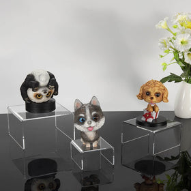 NIUBEE display risers show a floating effect that makes items stand out