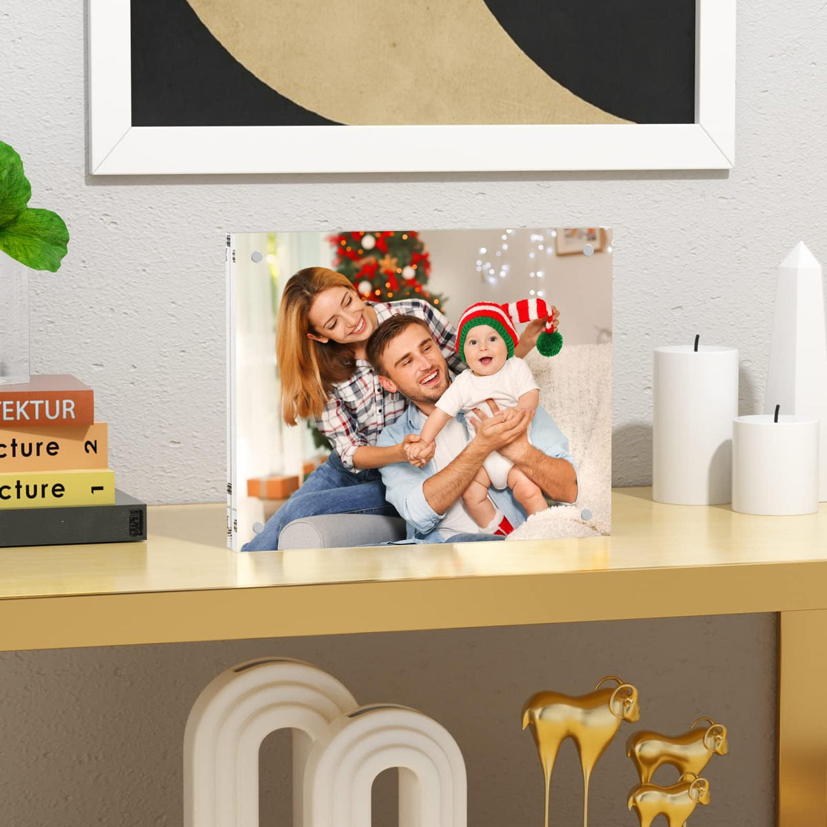 NIUBEE borderless design adds floating elegance to any space.